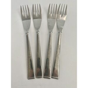 Salad Forks Stanley Roberts Rogers SRB60 Japan Stainless Lot Of 4 Replacements